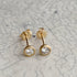 K18YG mini teacup diamond † pierce